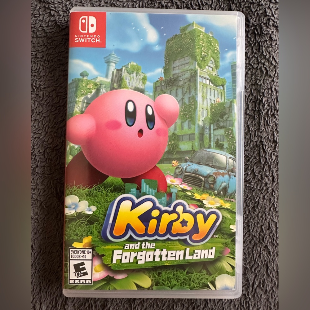 Nintendo Kirby and the Forgotten Land - Pink and Green Adventure